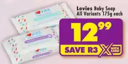 Shoprite Lovies Baby Soap offer