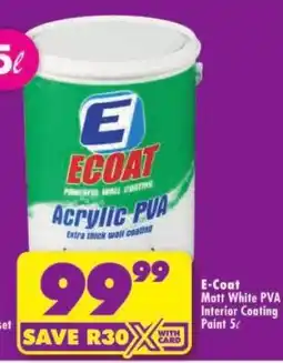 Shoprite E-Coat Acrylic PVA offer