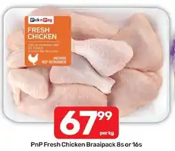 Pick n Pay Hypermarket PnP Fresh Chicken Braaipack offer