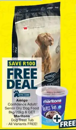 Checkers Amigo Confidence Adult/Senior Dry Dog Food offer
