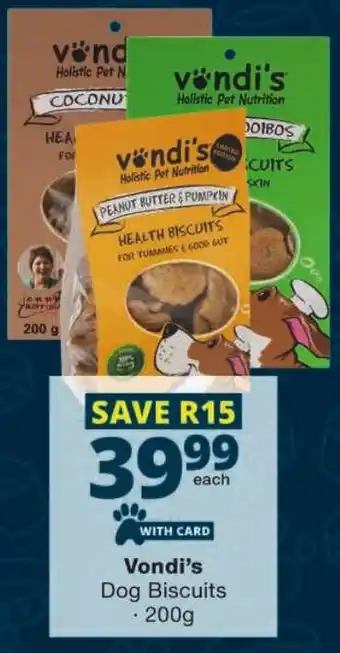 Vondi's Dog Biscuits