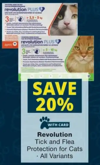 Revolution Tick and Flea Protection for Cats