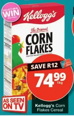 Checkers Kellogg's Corn Flakes Cereal offer