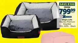 Checkers Dog's Life Country Premium Dog Bed offer