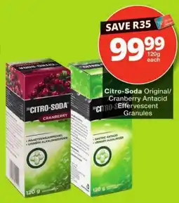 Checkers Citro-Soda Cranberry offer