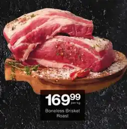 Checkers Boneless Brisket Roast offer