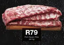 Checkers Pork Spare Ribs offer