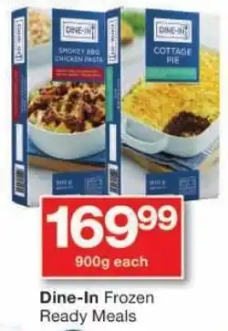 Checkers Dine-In Frozen Ready Meals offer