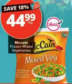 Checkers McCain Frozen Mixed Vegetables offer