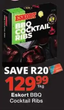 Checkers Eskort BBQ Cocktail Ribs offer