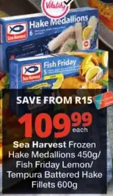 Checkers Sea Harvest Frozen Hake Medallions offer