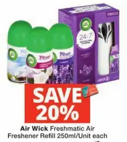 Checkers Air Wick Freshmatic Air Freshener Refill offer
