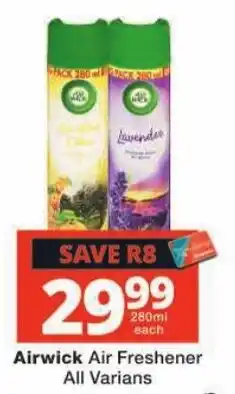 Checkers Airwick Air Freshener offer