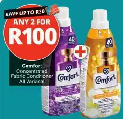 Checkers Comfort Concentrated Fabric Conditioner offer