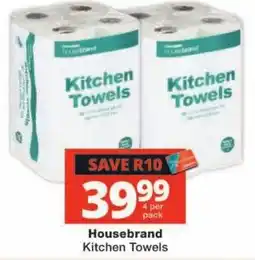 Checkers Housebrand Kitchen Towels offer