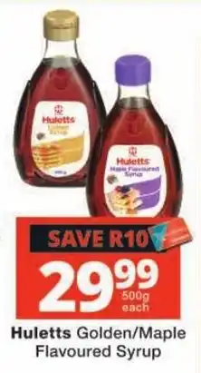 Checkers Hulett's Golden/Maple Flavoured Syrup offer