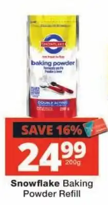 Checkers Snowflake Baking Powder Refill offer