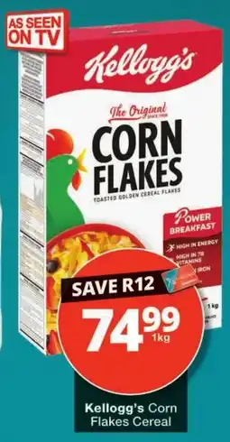 Checkers Kellogg's Corn Flakes Cereal offer