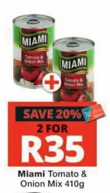 Checkers Miami Tomato & Onion Mix offer