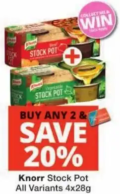 Checkers Knorr Stock Pot offer