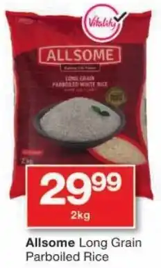 Checkers Allsome Long Grain Parboiled Rice offer