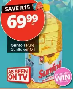 Checkers Sunfoil Pure Sunflower Oil offer
