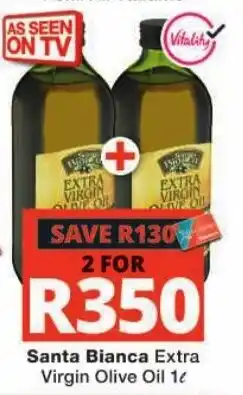 Checkers Santa Bianca Extra Virgin Olive Oil offer
