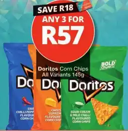 Checkers Doritos Corn Chips offer