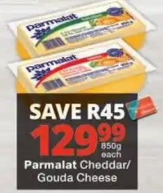 Checkers Parmalat Cheddar/ Gouda Cheese offer