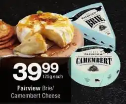 Checkers Fairview Brie/Camembert Cheese offer