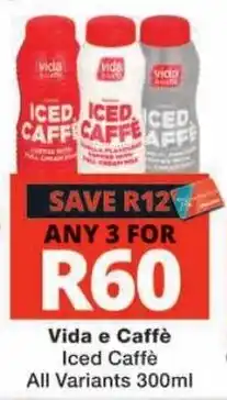 Checkers Vida e Caffè Iced Caffè offer