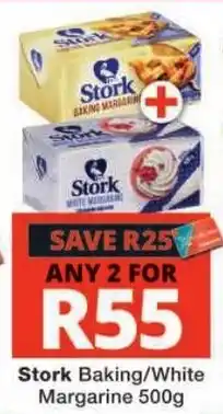 Checkers Stork Baking/White Margarine offer