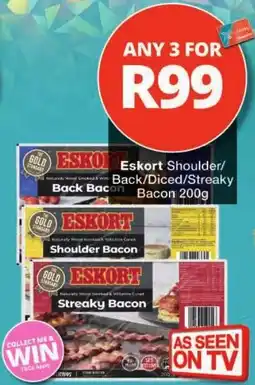 Checkers Eskort Shoulder/Back/Diced/Streaky Bacon offer