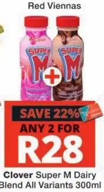 Checkers Clover Super M Dairy Blend offer