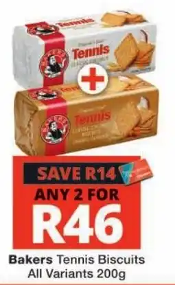 Checkers Bakers Tennis Biscuits offer