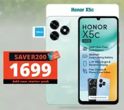 Checkers Honor X5c offer