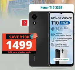 Checkers Honor T10 32GB offer