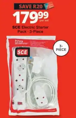 Checkers SCE Electric Starter Pack offer