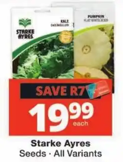 Checkers Starke Ayres Seeds offer
