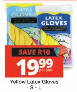 Checkers Latex Gloves offer