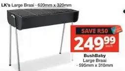 Checkers BushBaby Large Braai offer