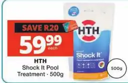 Checkers HTH Shock It Pool Treatment offer