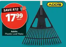 Checkers Addis Plastic Leaf Rake offer