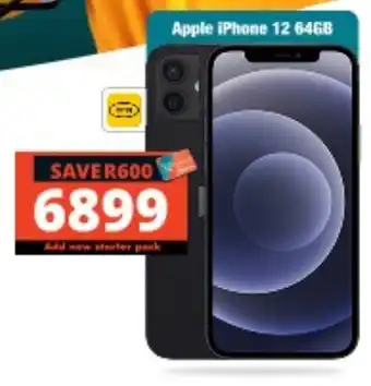 Checkers Apple iPhone 12 64GB offer