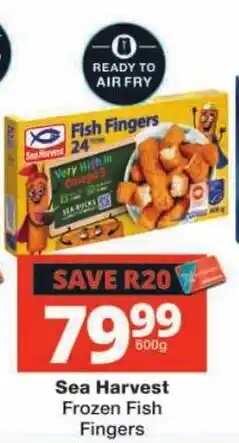 Checkers Sea Harvest Frozen Fish Fingers offer