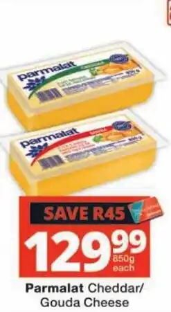 Checkers Parmalat Cheddar/ Gouda Cheese offer