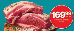 Checkers Boneless Brisket Roast offer