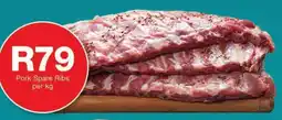Checkers Pork Spare Ribs offer