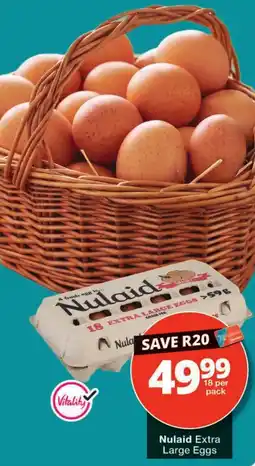 Checkers Nulaid Extra Large Eggs offer