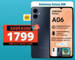 Checkers Samsung Galaxy A06 offer